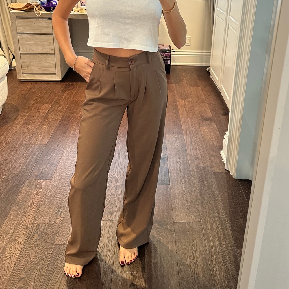 Light brown pants